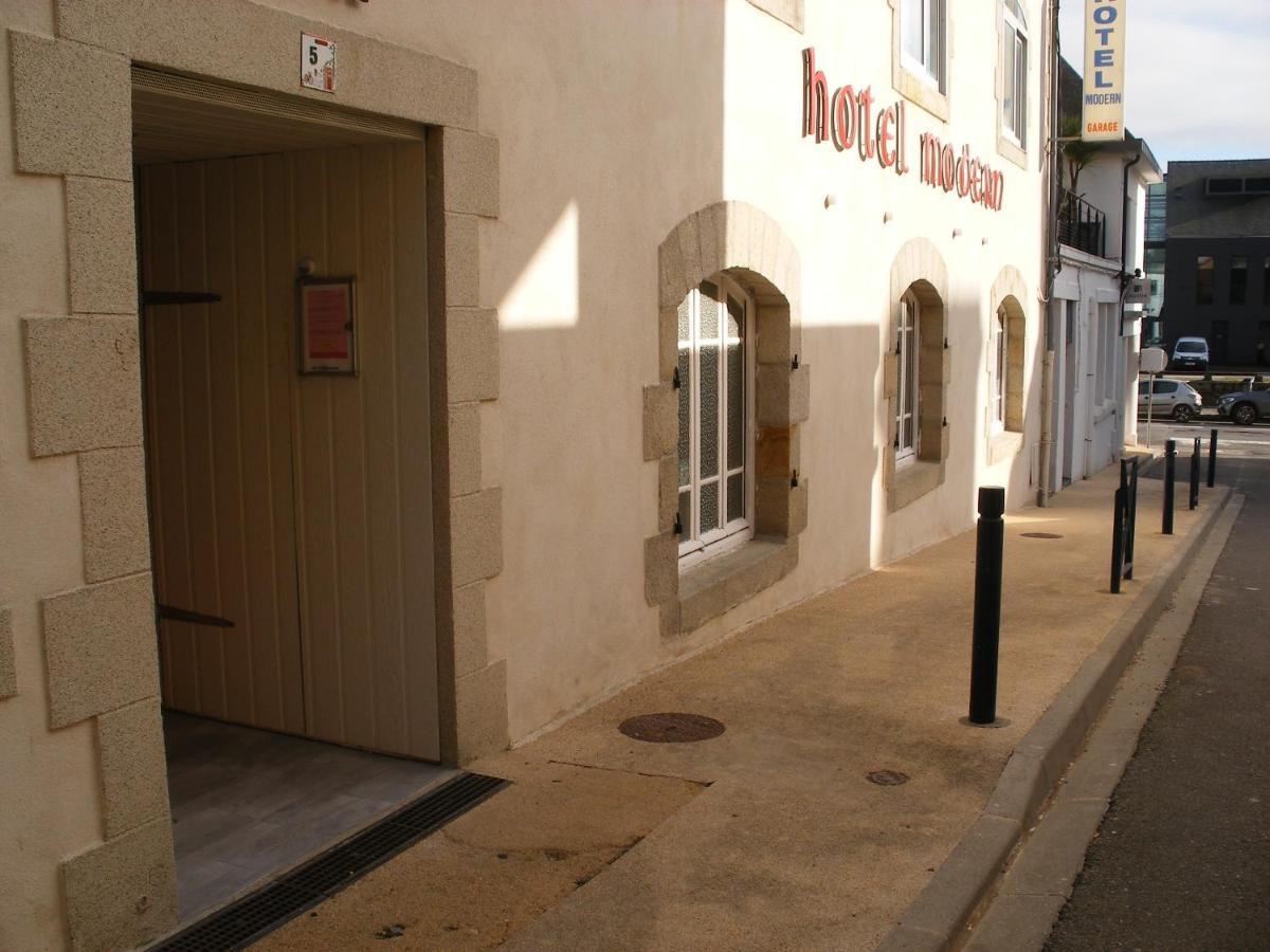 Hotel Modern Concarneau Bagian luar foto